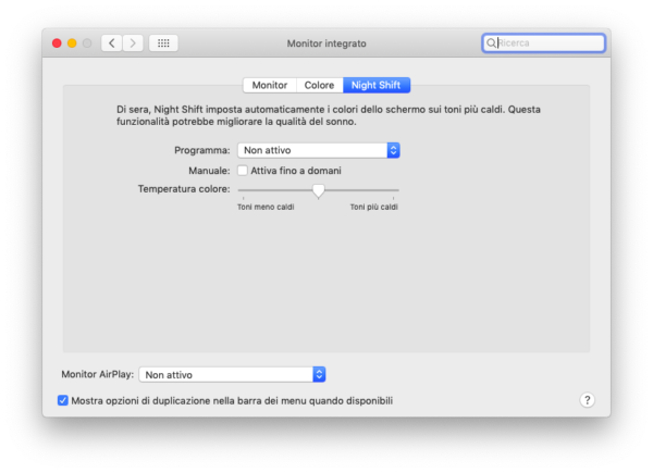 Cómo habilitar y usar Night Shift en Mac 2