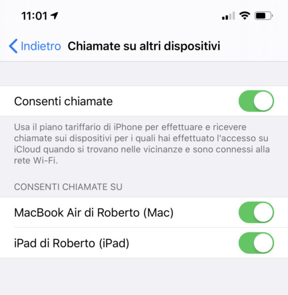 Cómo contestar llamadas desde iPad y Mac
